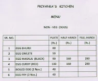 Priyanka's Kitchen menu 5