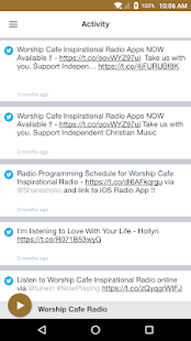 Worship Cafe Radio(圖2)-速報App