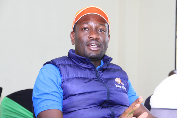 Nairobi Senator Edwin Sifuna at Kasarani.