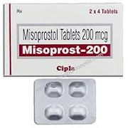 Misoprostol is used to cause an abortion, as well as to prevent and treat stomach ulcers, start labour and treat postpartum bleeding.