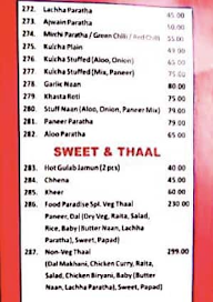 Food Paradise menu 4