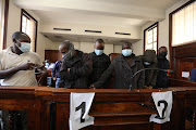 Six suspects appeared in connection with the murder of Babita Deokaran at the Johannesburg magistrate's court on Monday.