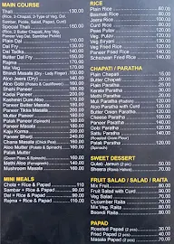 Rudra menu 2