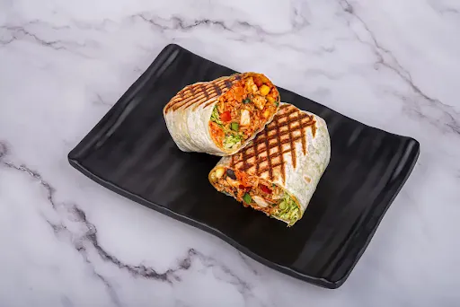 Barbeque Chicken Sausage Burrito Wrap