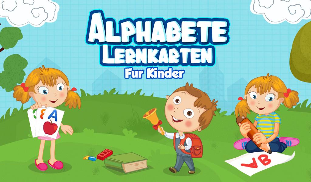 Android application Alphabets Flashcards For Kids screenshort