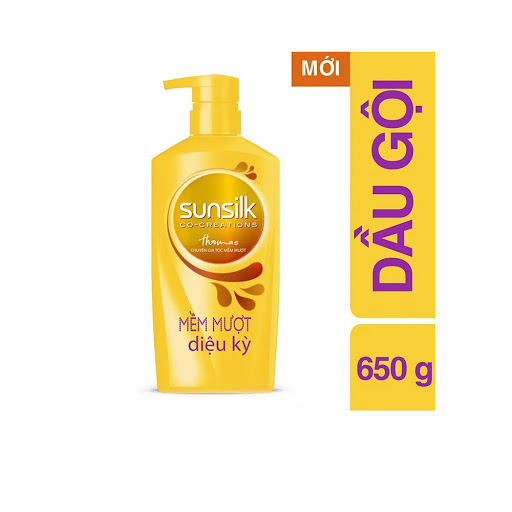 Dầu gội Sunsilk mềm mượt diệu kỳ 650g