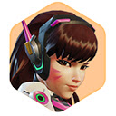 Overwatch DVa Custom New Tab by freeaddon.com