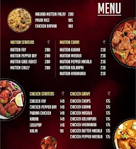 Malnad CP Mess menu 1