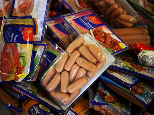 Cold meats at a Pick n Pay Store in Johannesburg, South Africa, yesterday /REUTERS