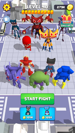 Screenshot Monster Head Merge Battle