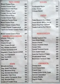 Drive In Snacks Bar menu 1