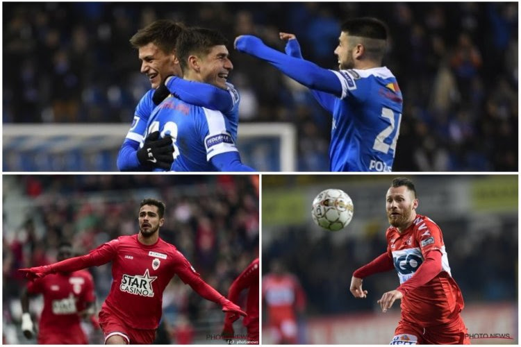 Genk is op 90 minuten van PO1 - Standard, Antwerp en Kortrijk zetten de eindsprint in voor een fotofinish