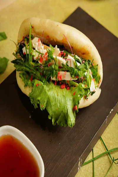 Spinach Tofu Bao