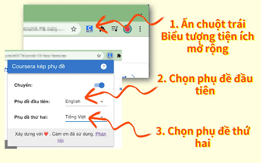 Coursera kép phụ đề - Trình dịch phụ đề