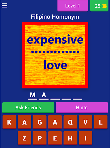 Pinoy Vocab Quiz Learn Filipino Language