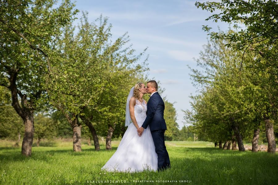 Fotografo di matrimoni Ula Łukaszewicz (ulalukaszewicz). Foto del 12 febbraio 2020