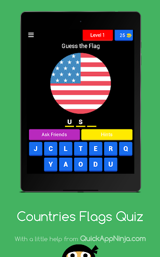 Countries Flags Quiz