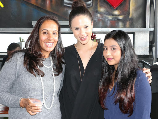 The Wine Shop Owner Soraiya Ladak, Eatout GM Michelle Slater and Cupcakes to Curry's Darshani Haria.