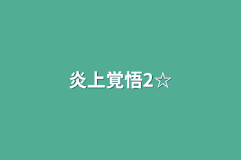 炎上覚悟2☆