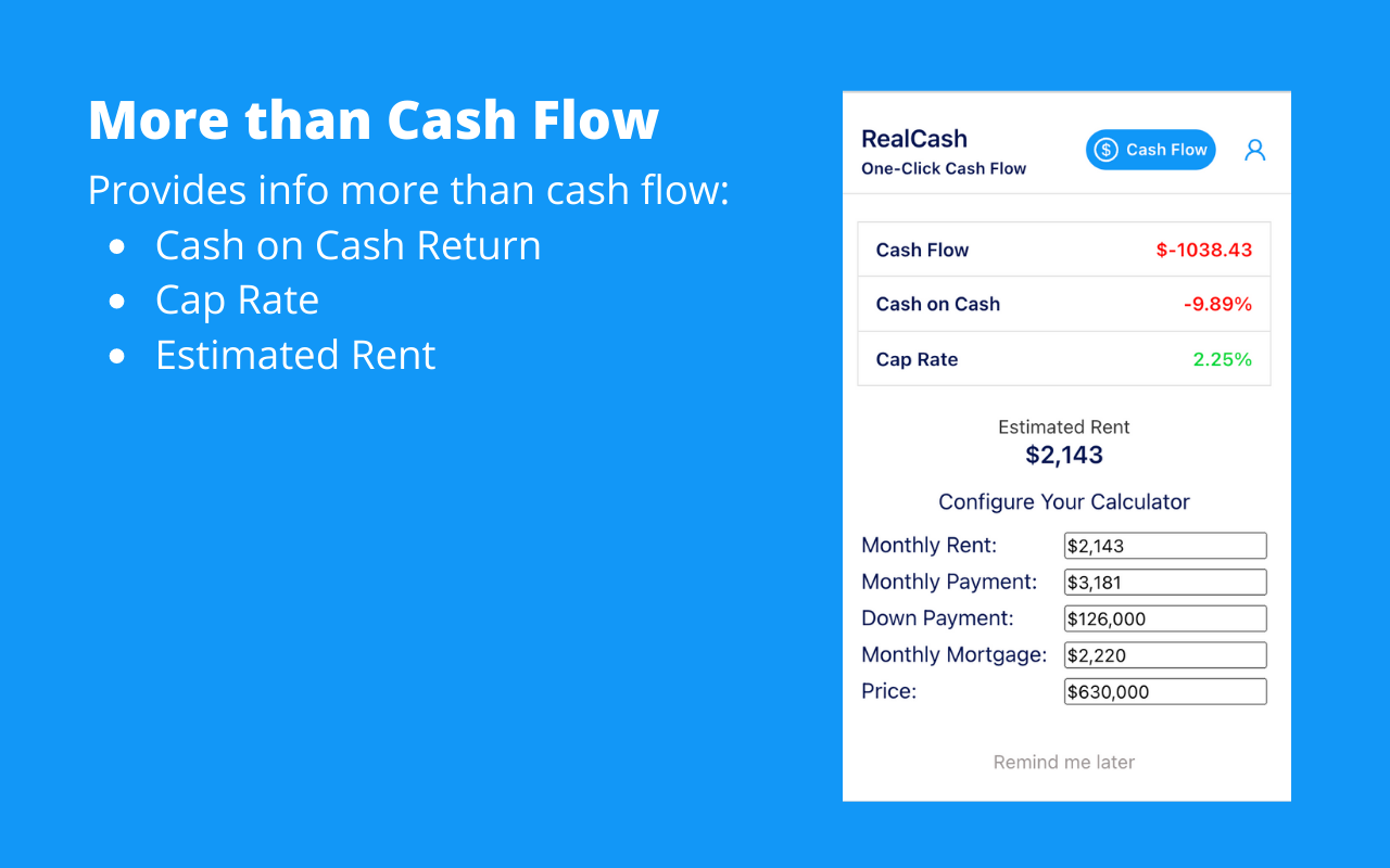 Cash Flow Calculator Preview image 3