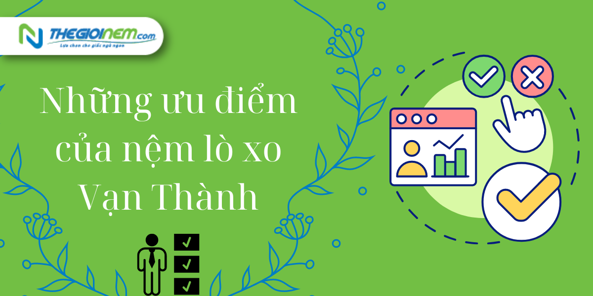 Nệm lò xo Vạn Thành giá rẻ Cần Thơ | Thegioinem.com