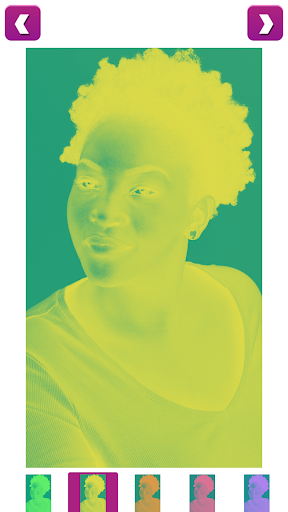 Color Camera Negative Effect