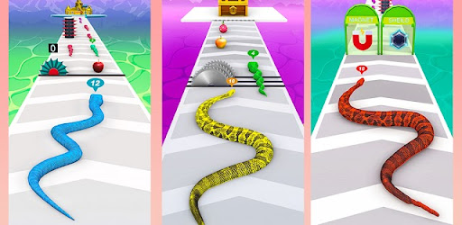 Snake Run Race・Fun Worms Games