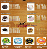 The Cake Factory menu 1