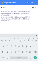 Logcat Viewer Screenshot