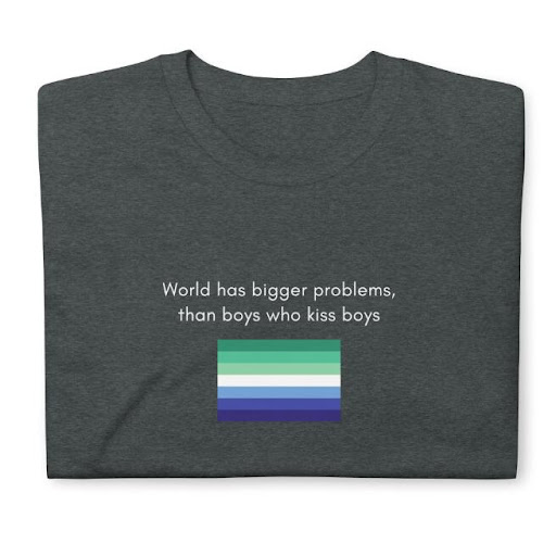 Title 3, MLM Pride Logo T-shirt, casual round neck, shor...