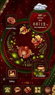 Lastest TSF NEXT NOVA AUTUMN RUG THEME APK