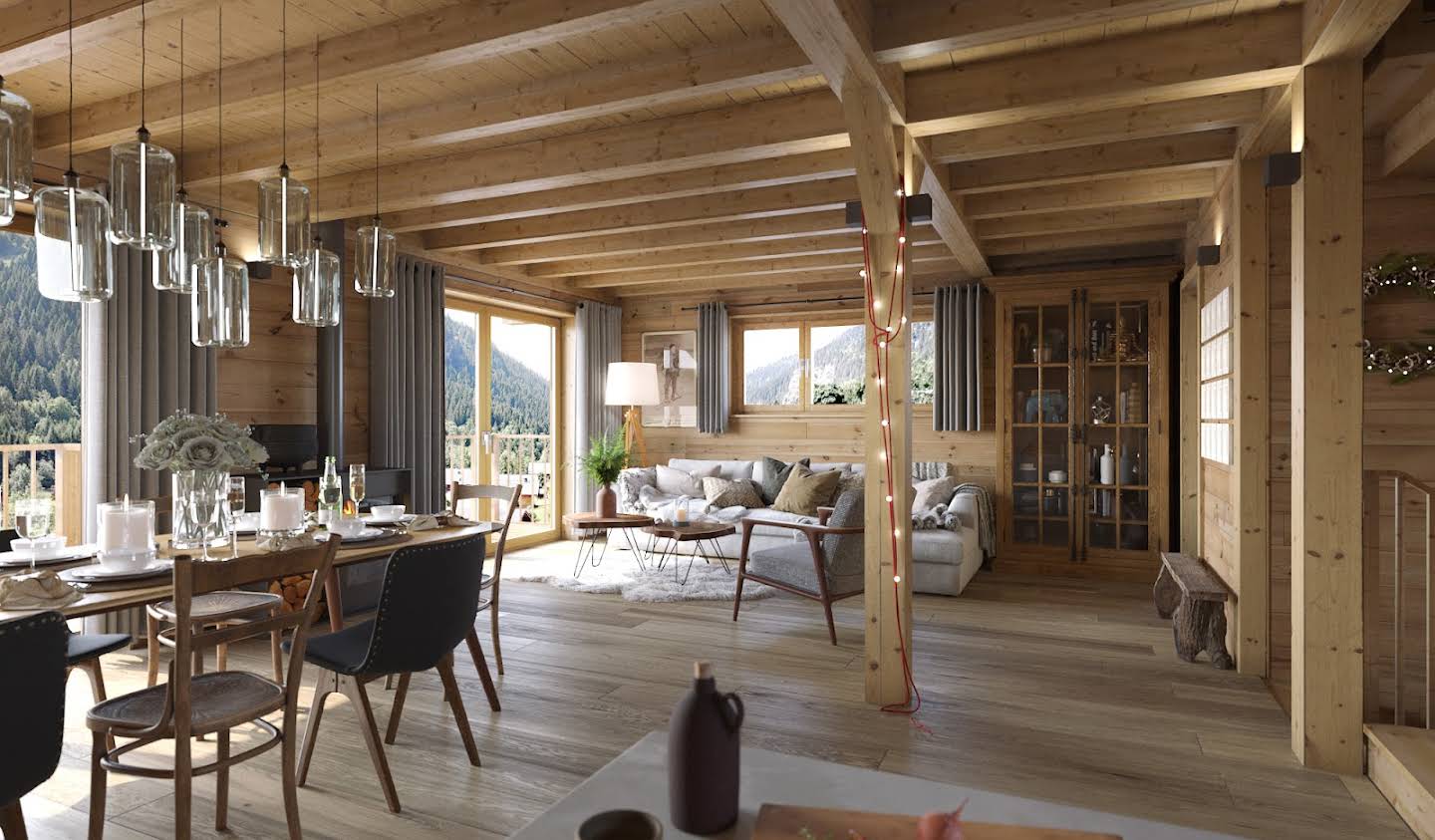 Contemporary apartment Chatel