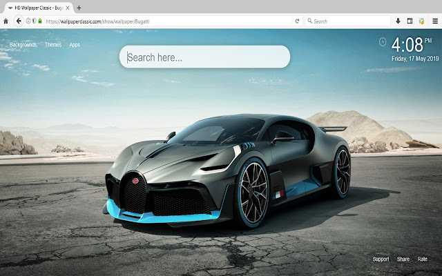 Papel de parede de Bugatti Sports Cars HD