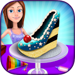 Cover Image of Baixar Edible Princess Shoe Cake Maker! DIY Cooking Game 1.0 APK