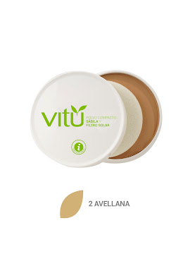 Polvo Compacto Vitu Sabila Y Avellana x 1und  