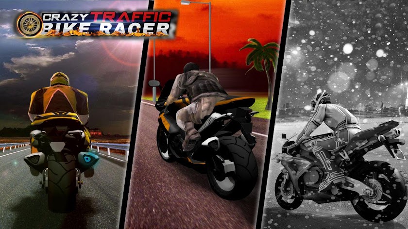 Crazy Traffic Bike Racer Screen 1