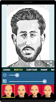 caricature maker - face app Screenshot