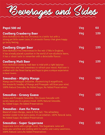 Yumlane Pizza menu 