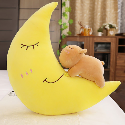 Title 5, Moon Star Pillow Cute Super Cute Plush Toy Soft...