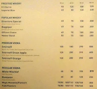 Hotel Savana Garden menu 1