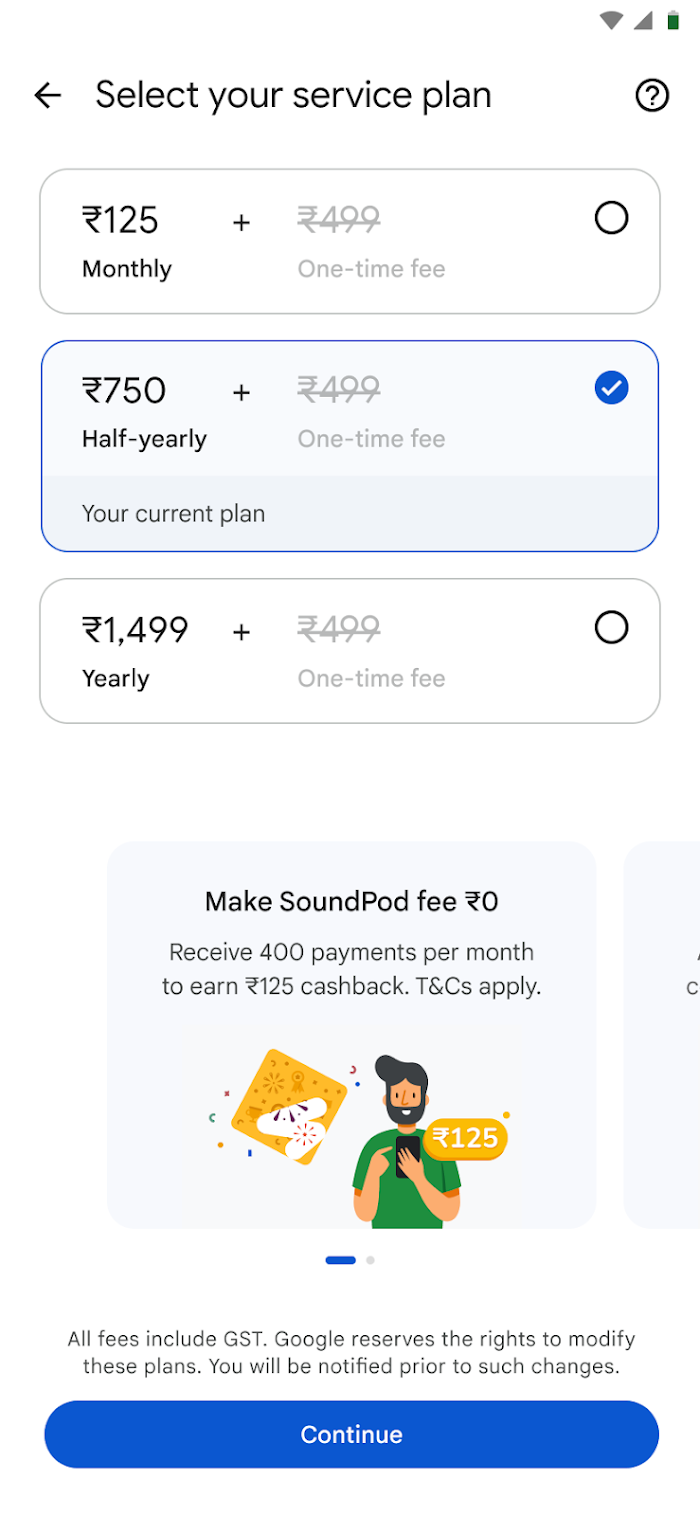 SoundPod plan