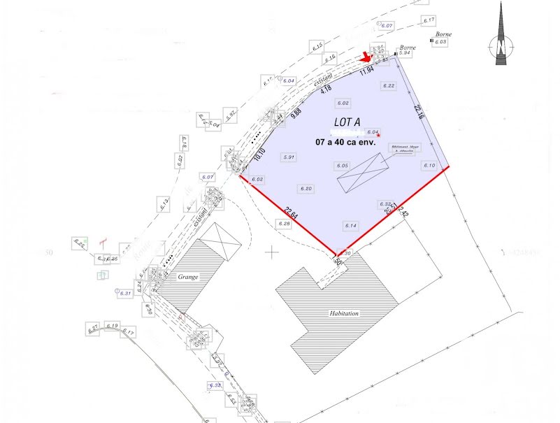 Vente terrain  740 m² à Vendays-Montalivet (33930), 81 000 €