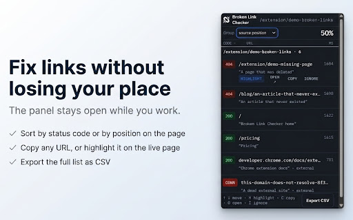 Broken Link Checker – 404 & Dead Link Finder screenshot 2