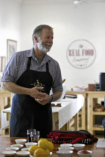 Jeremy Freemantle at his restaurant The Real Food Company in Prince Albert