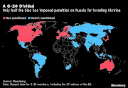 While the US and its allies have sanctioned Russia for its invasion of Ukraine, half of the countries in the Group of Twenty have not signed up.