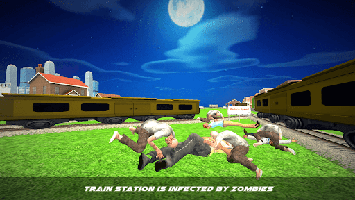 Screenshot Train Zombie Shooting 3D Game