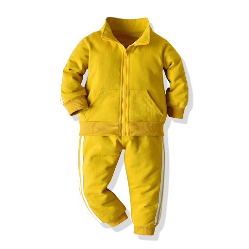 Title 2, Two Zipper Spring and Autumn Sportswear Suits f...