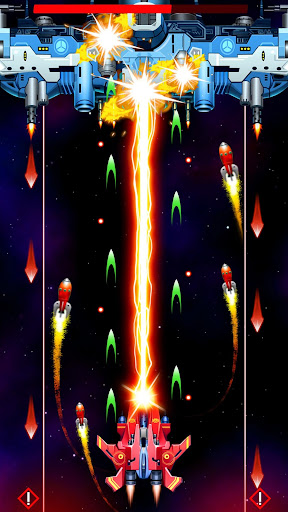 Strike Galaxy Attack: Alien Space Chicken Shooter APK MOD – Monnaie Illimitées (Astuce) screenshots hack proof 1