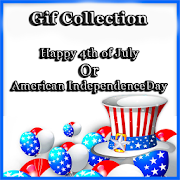 Gif American IndependenceDay (Gif 4th Of July)  Icon