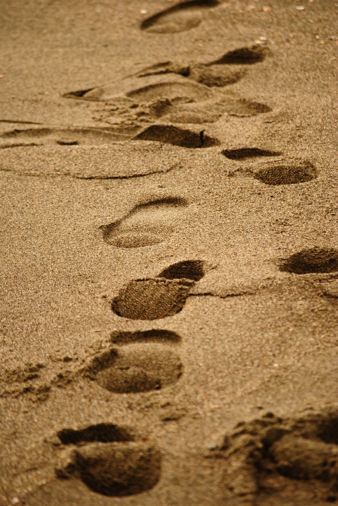 Orme sulla spiaggia di matteo.dio